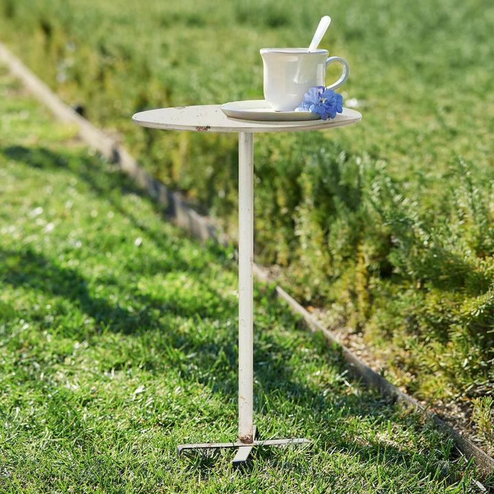 Produktbild Loberon Tischchen Fermont antikweiss (30 cm)