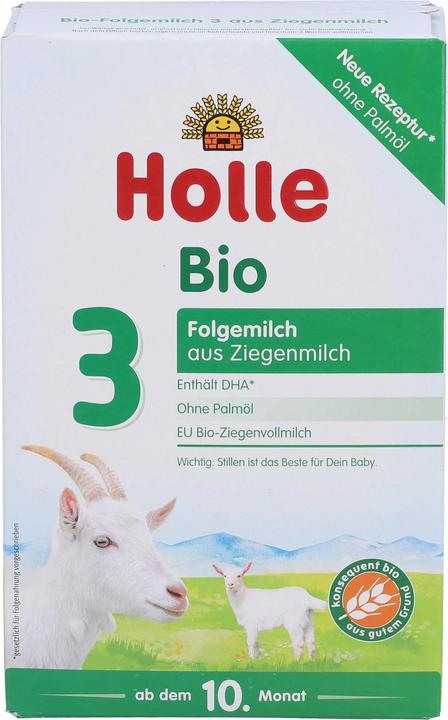 Produktbild Holle Bio-Folgemilch auf Ziegenmilchbasis 3, 400 g Pulver (400 g, ab 10 Monaten)