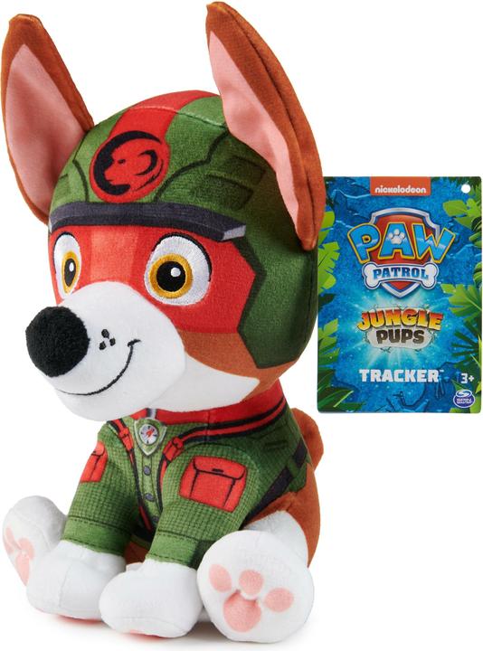 Produktbild Spin Master Paw Patrol Jungle Pups, 20,3cm grosses Chase-Plüschtier, Kinderspielzeug für Jungen und Mädchen (19.05 cm)