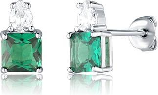 Produktbild JVD Timeless Silver Earrings With Zircons Svle3029x61z300