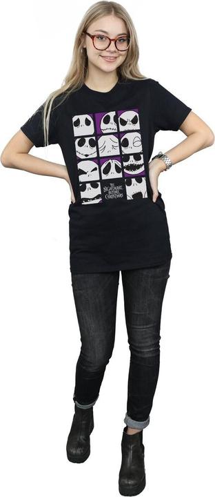 Produktbild Disney Nightmare Before Christmas Many Faces Of Jack Squares TShirt (M)