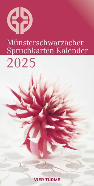 Münsterschwarzacher Spruchkarten-Kalender 2025 (Deutsch)