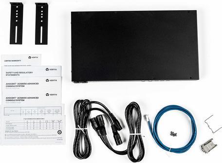 Image du produit Vertiv Système de console ACS8000 à 48 ports avec double alimentation CA et modem analogique