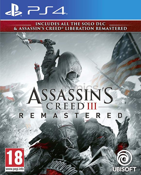Ubisoft Assassin's Creed III Remastered rinnovato per PlayStation 4 (PS4)