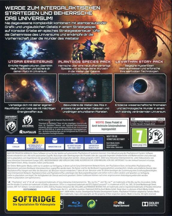 Produktbild Paradox Interactive Stellaris Console Edition (PS4, DE)