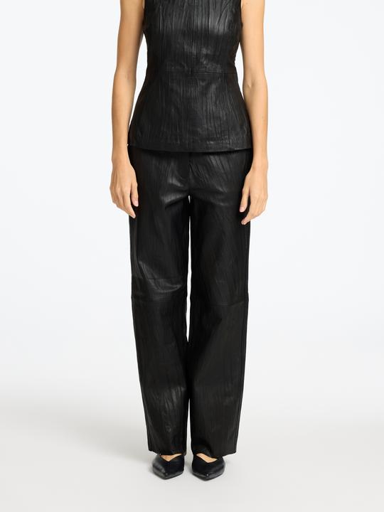 Immagine prodotto Selected Femme Pantaloni in pelle a vita media (38)