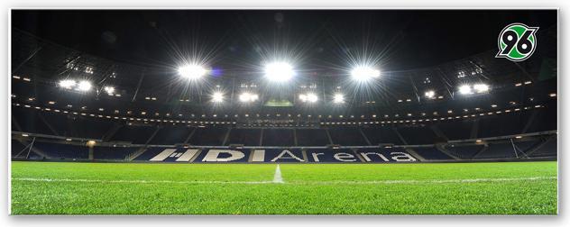 Hannover 96 HDI-Arena Nacht - Panorama