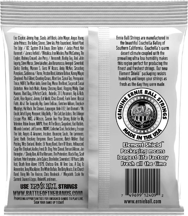 Produktbild Ernie Ball Akustik Ernesto Palla (6 x, Gitarre, 0.04")