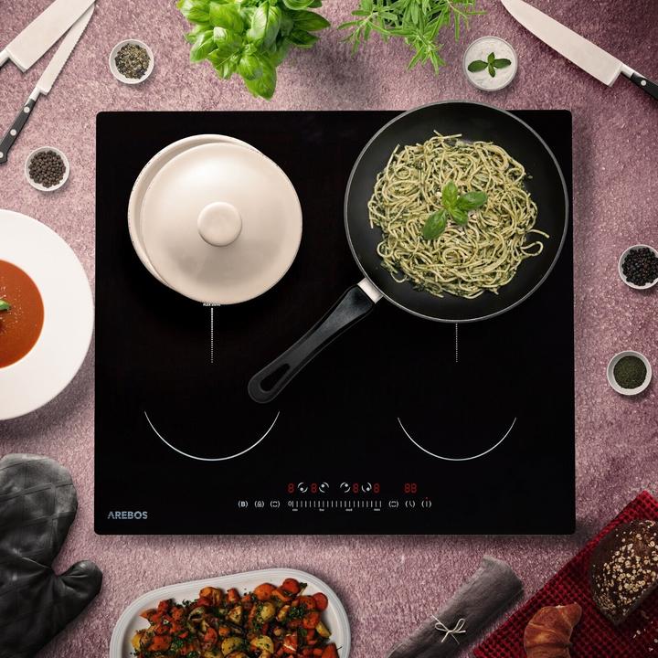 Actual product image Arebos Induktionskochfeld