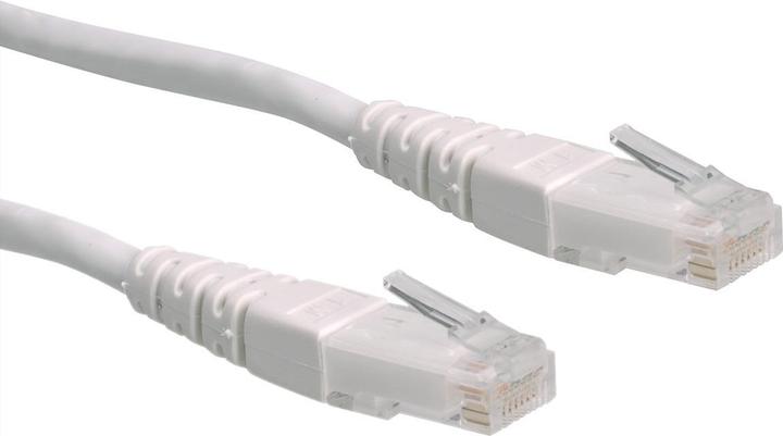 Produktbild Roline UTP-Patchkabel Kat.6, weiss 2,0m (U/UTP, CAT6, 2 m)