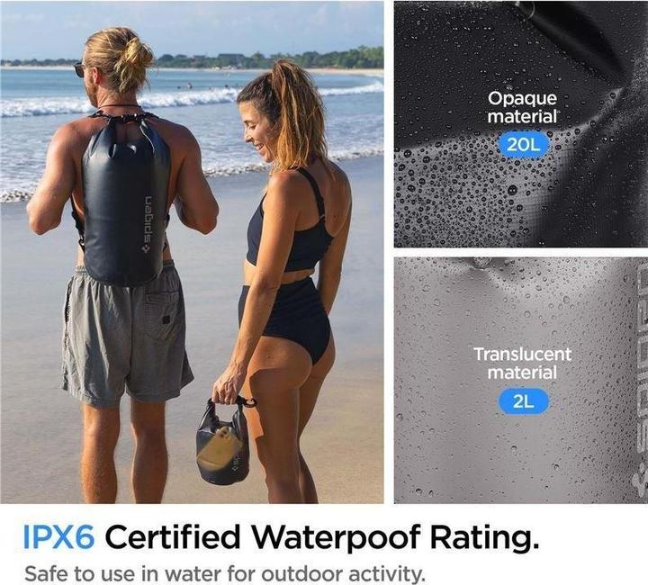 Produktbild Spigen A630 WASSERDICHTE UNIVERSALTASCHE Schwarz (20 l)