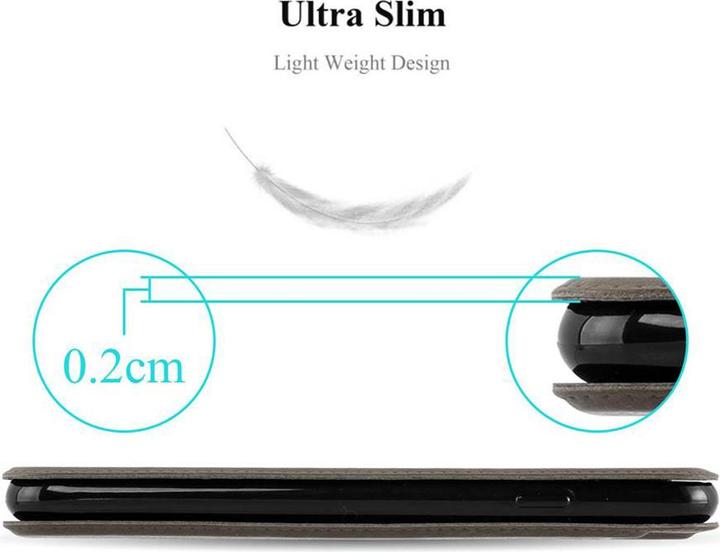Produktbild Cadorabo Book mit View Doppelfenster Cover (Motorola Moto G5 Plus)