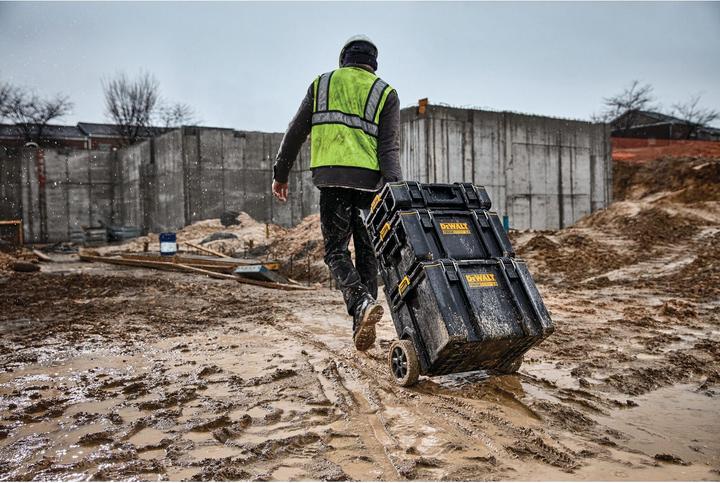 Produktbild DeWalt Kunststoff Werkzeugbox, L. 371mm B. 554mm H. 165mm (2 Teile)