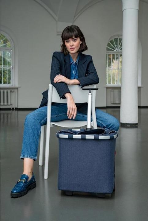 Produktbild reisenthel Einkaufstrolley Carrycruiser Herringbone Dark Blue