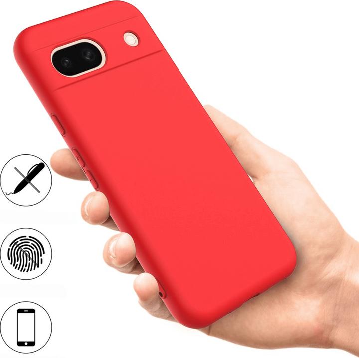 Actual product image Cover-Discount Google Pixel 8a - Silicone rubber cover (Google Pixel 8a)