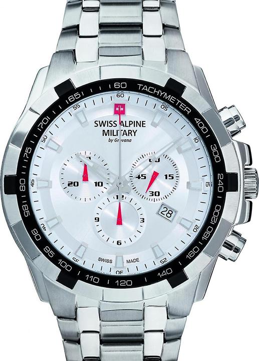 Swiss Alpine Military 7043.9132 Chrono 46mm 10ATM (Chronograph, 46 mm)