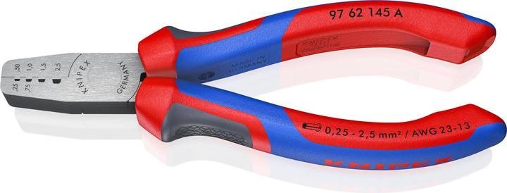 Image du produit Knipex Pince à sertir pour embouts de câble (145 mm)