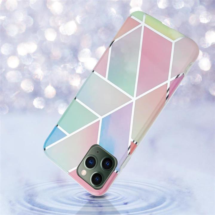 Immagine prodotto Cadorabo IMD TPU Colourful Marble Cover (Apple iPhone 12 mini)