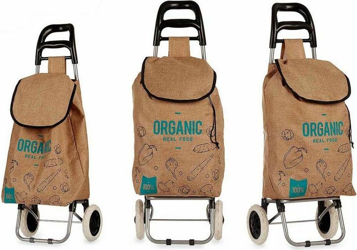 Immagine prodotto Kinvara Carrello marrone organico 3,3 L 36 x 95 x 35 cm (10 pezzi)