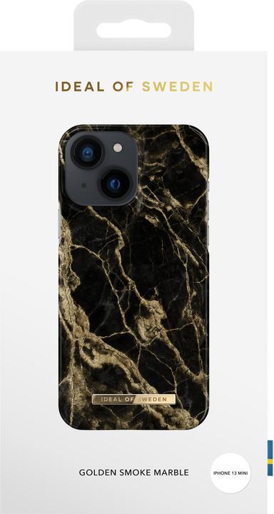 Immagine prodotto iDeal Of Sweden Designer Copertina rigida in marmo dorato fumé (Apple iPhone 13 mini)