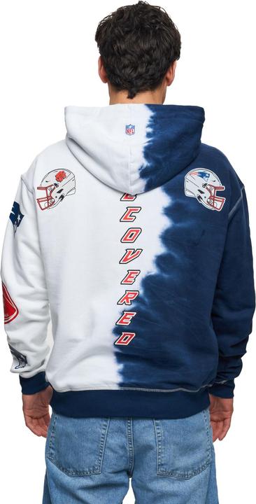 Produktbild Recovered Re:covered Fleece Hoody - INK DYE New England Patriots - XL (XL)