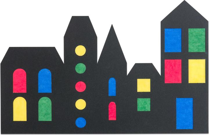 Immagine prodotto Betzold Città dei quadri per finestre, 12 pezzi (630 g/m², 1 x)