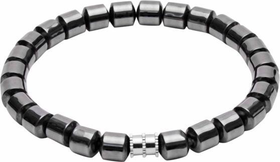 Produktbild HCA Armband,VIRO - Hämatit.607181 (19.50 cm, Edelstahl)