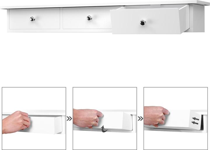 Actual product image Songmics Arlo (80 x 15 x 10 cm)