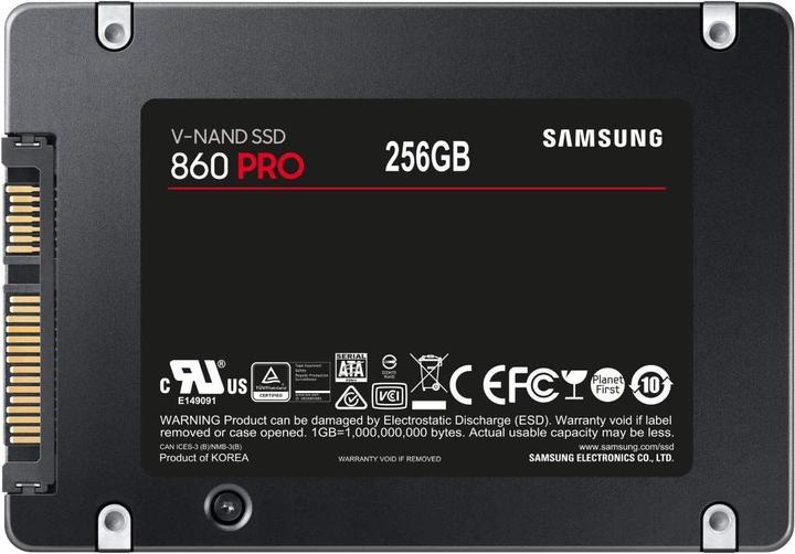Actual product image Samsung 860 Pro (256 GB, 2.5")