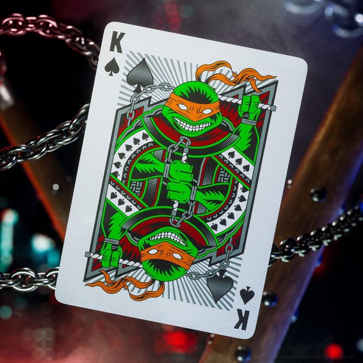 Produktbild Theory11 Teenage Mutant Ninja Turtles Playing Cards | (Englisch)