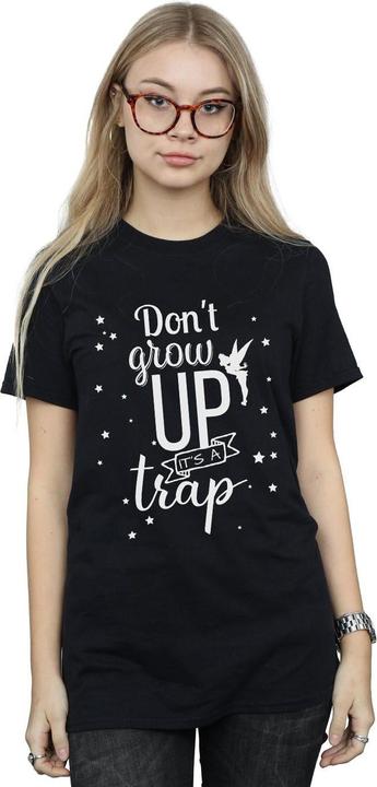 Immagine prodotto Disney Tinker Bell Don't Grow Up Maglietta Ampia Donna (XL)
