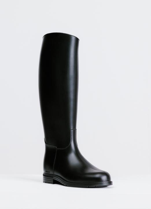 Immagine prodotto Fouganza Stivali da equitazione sintetici da donna/uomo - 100 nero (37)