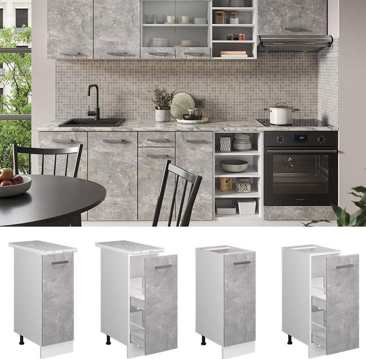 Produktbild Vicco Apothekerschrank R-Line (30 x 60 x 81.5 cm)