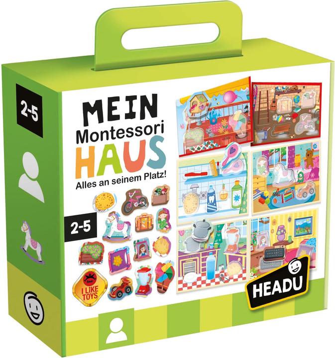 Actual product image Headup Games Headu - My Montessori House - Everything in its place! (German)