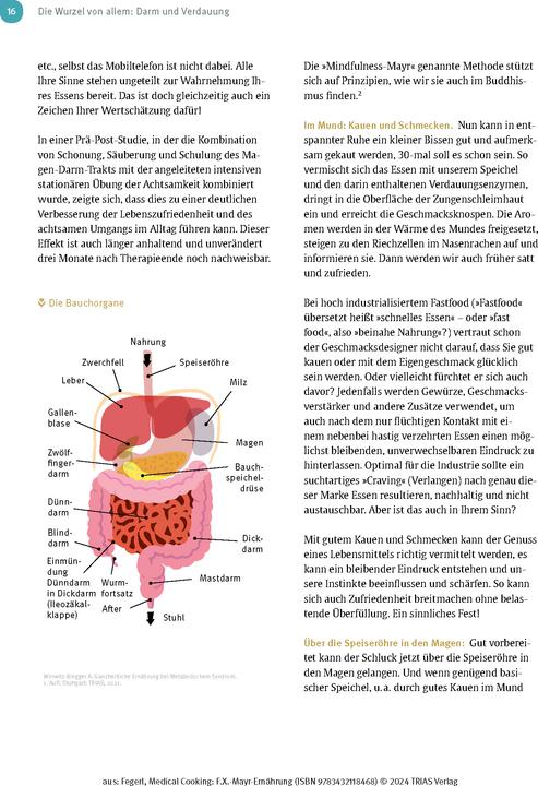 Image du produit Medical Cooking: F.X. Mayr-Ernährung (Allemand, Sepp Fegerl, Philipp Buttinger, 2024)