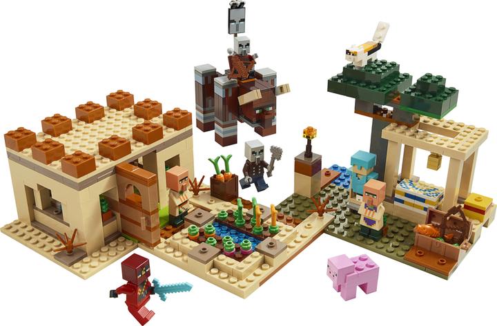 Produktbild LEGO Der Illager-Überfall (21160, LEGO Minecraft)