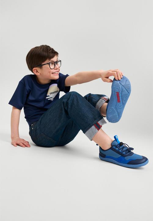 Produktbild Reima Kinder T-Shirt Siirtyy Navy (122)