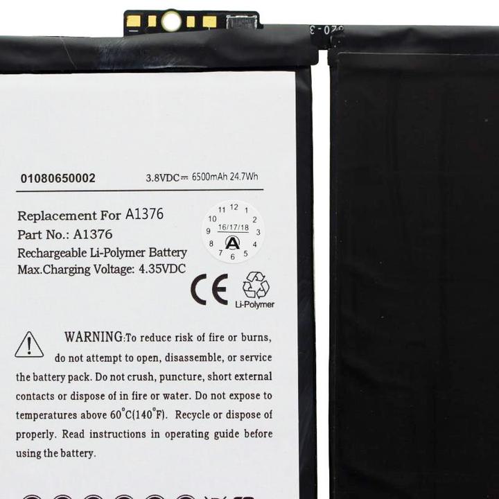 Produktbild AccuCell Akku iPad 2, 616-0561, A1316, A1376, A1395, A1396, A1397