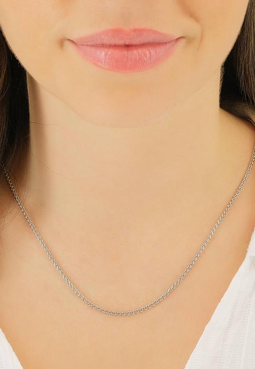 Actual product image Muau Pigtail (750/18K white gold, 55 cm)