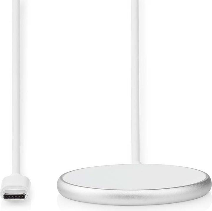 Immagine prodotto Nedis Caricatore wireless | 5 / 7,5 / 10 / 15 W | 1,0 / 1,1 / 1,67 / 2 A | cavo incluso | USB Tipo-C (15 W)