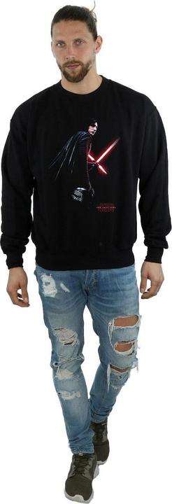 Actual product image Star Wars Mens The Last Jedi Kylo Ren Shadow Sweatshirt (XL)