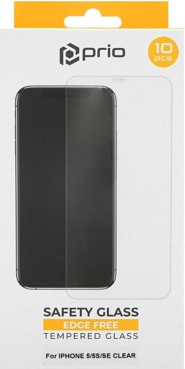 Image du produit prio 10x verre de protection d'écran pour iPhone 5/5S/SE transparent (10 pièce(s), Apple iPhone 5, Apple iPhone 5s, Apple iPhone SE)