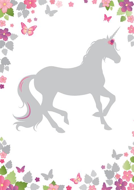Image du produit Card Group Karte Mini Schimmerndes Einhorn
