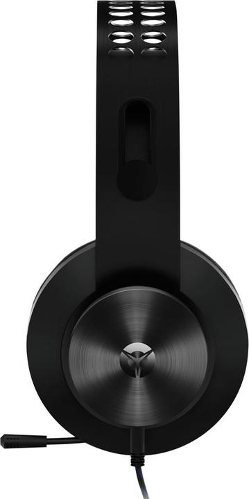 Actual product image Lenovo Legion H300 Headphones Wired Headband Gaming Black (Cable)