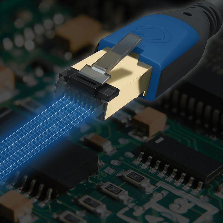 Image du produit Oehlbach Câble réseau RJ45 Cat 8.1 3M (S/UTP, CAT8.1, 3 m)