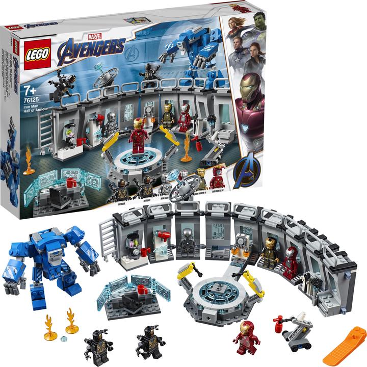 Actual product image LEGO Iron Mans Workshop (76125, LEGO Marvel)