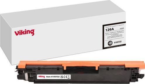 Produktbild Viking Tonerkartusche Kompatibel HP 126A CE310A Schwarz (BK)