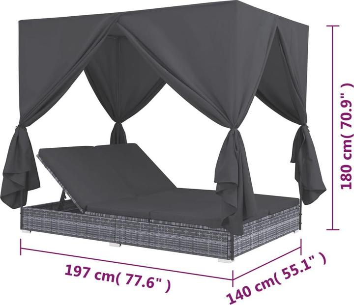 Actual product image VidaXL Irv (197 cm)