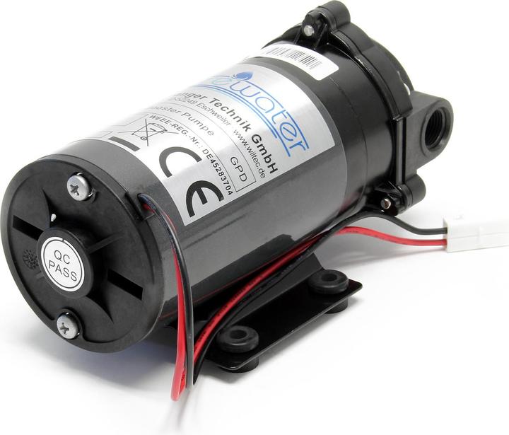 Produktbild Naturewater Druckerhöhungspumpe 50 GPD (190 l) Booster Pumpe 24W Umkehrosmose (Boosterpumpe)