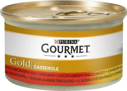 Produktbild Purina Gold - Mix Rind und Huhn 85g (Adult, 1 Stk., 85 g)
